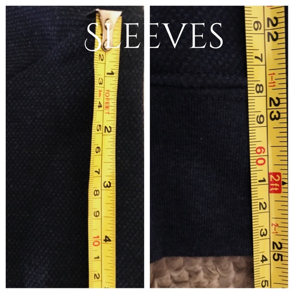 Vince Camuto V neck navy blue t-shirt - Picture 7 of 7